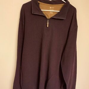 Men’s Haggar clothing 3XLT pullover half zipper sweater